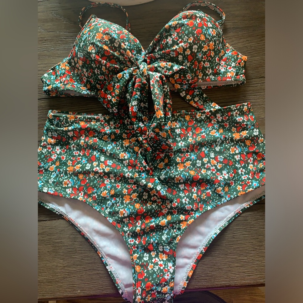 Floral bikini